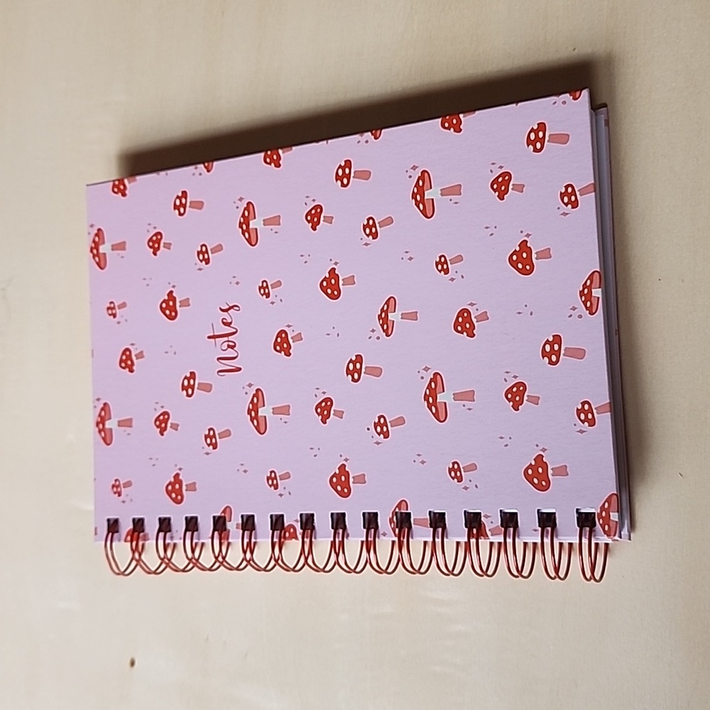 Brand New Graphique Mushrooms 🍄 Spiral Notebook